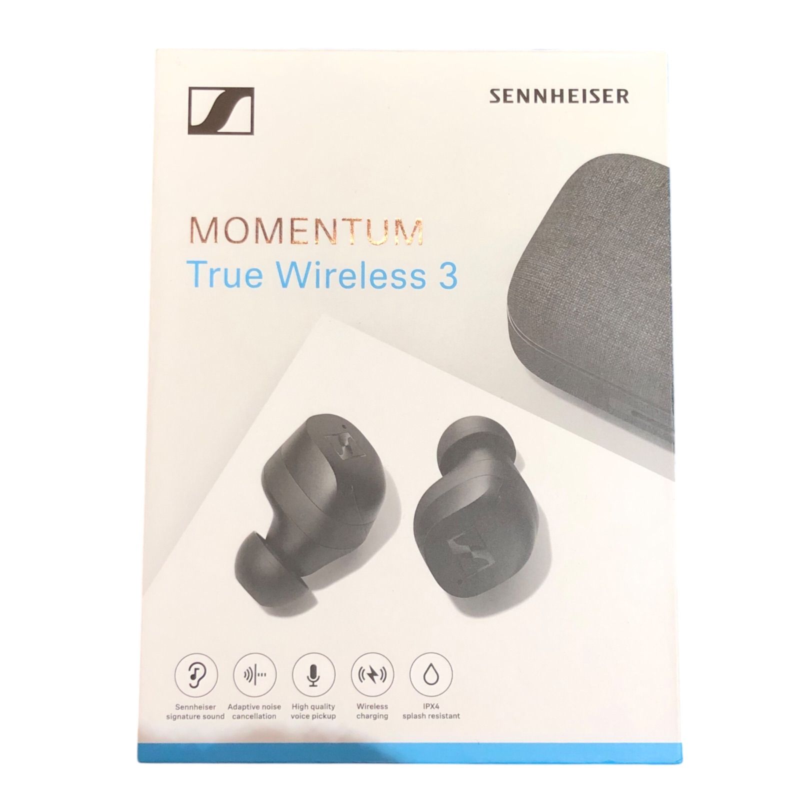 SENNHEISER MOMENTUM True Wireless 3 ワイヤレスイヤホン ブラック ゼンハイザー オーディオ機器