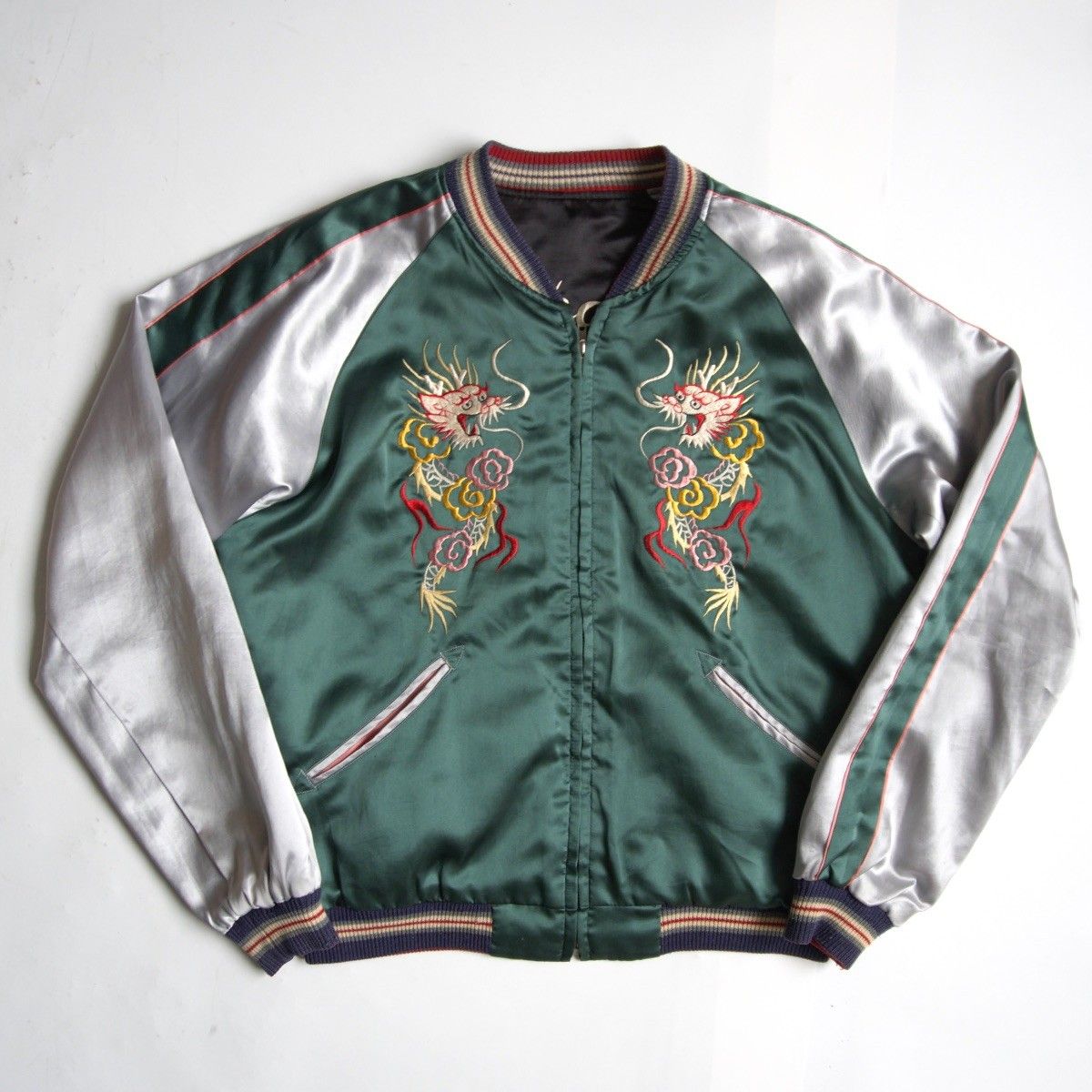 雰囲気抜群】TAILOR TOYO【M18425/ リバーシブル スカジャン】 L