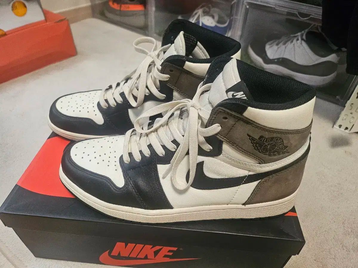 280 エアジョーダン1 レトロ ハイOG ダークモカ
