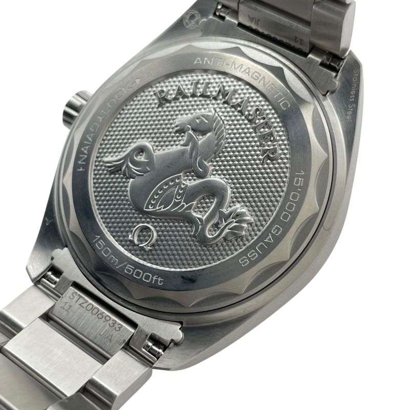 オメガ OMEGA シーマスター レイルマスター コーアクシャル マスタークロノメーター 220 10 40 20 01 001 ブラック SS メンズ 腕時計