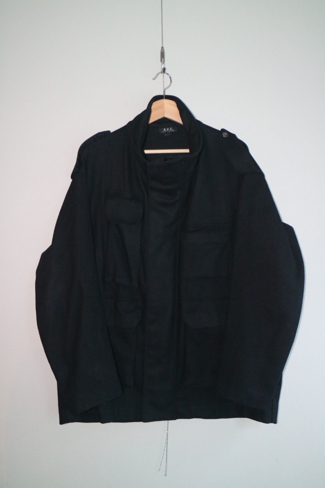 A.P.C シャツジャケット 厚手 90年代 APC アーペーセー フランス製 アーペーセー A.P.C. 90-00S フランス製 East by West イーストバイ