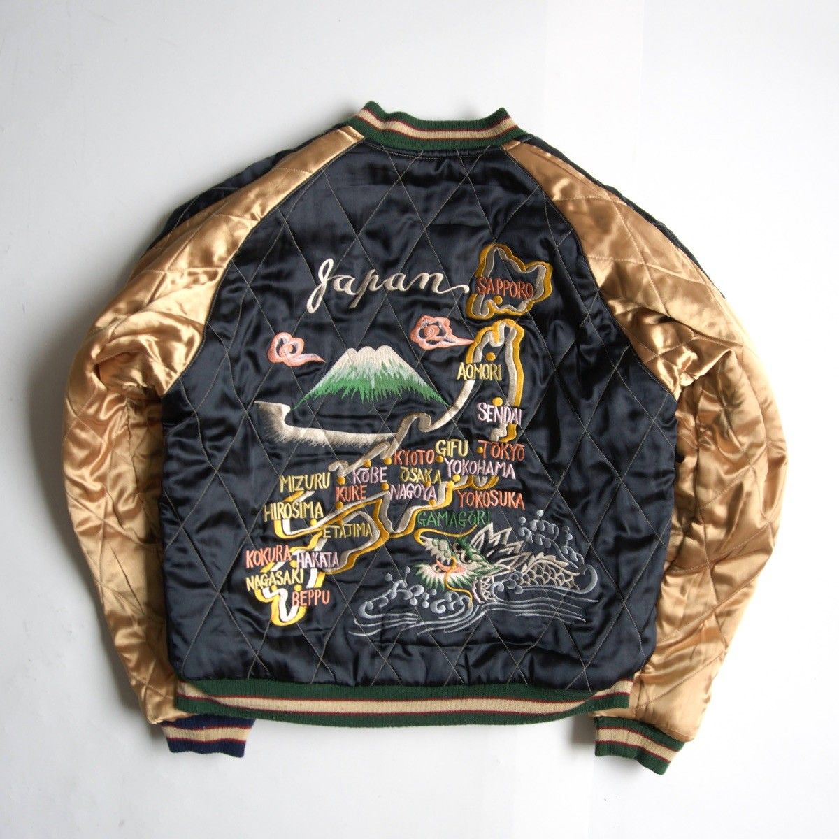 テーラー東洋 ミュータント鷹 リバーシブル スカジャン Sサイズ