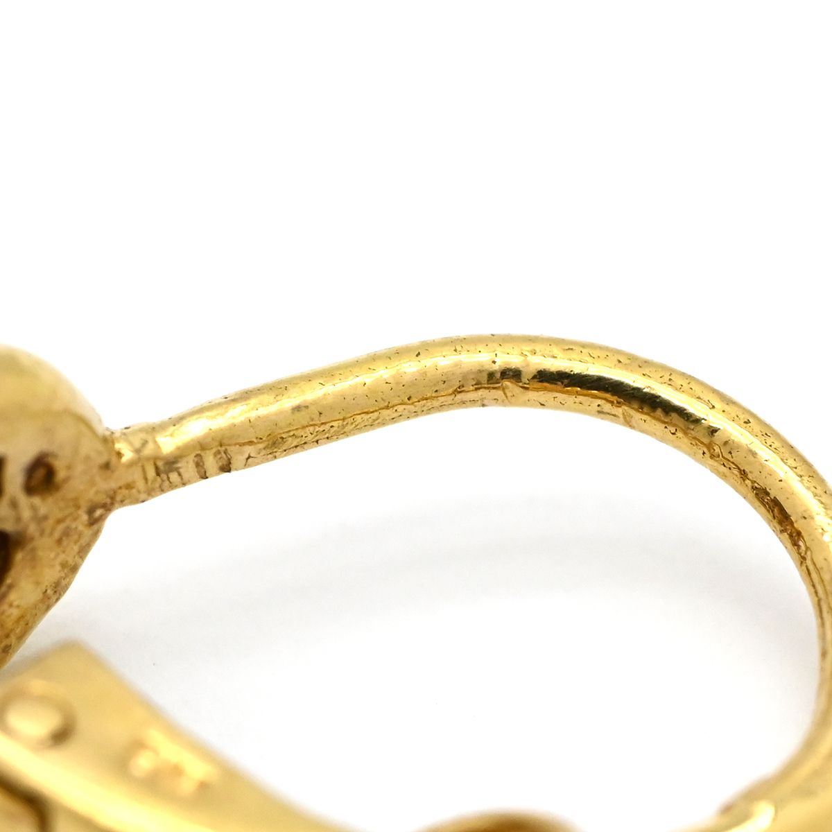 ピアス ダイヤ K18YG ダイヤモンド イエローゴールド Au750 18K 18金  