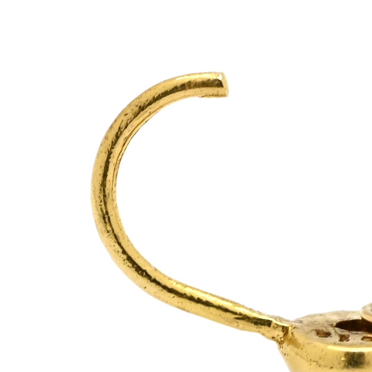 ピアス ダイヤ K18YG ダイヤモンド イエローゴールド Au750 18K 18金  