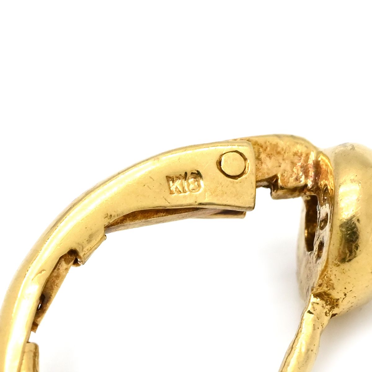 ピアス ダイヤ K18YG ダイヤモンド イエローゴールド Au750 18K 18金  