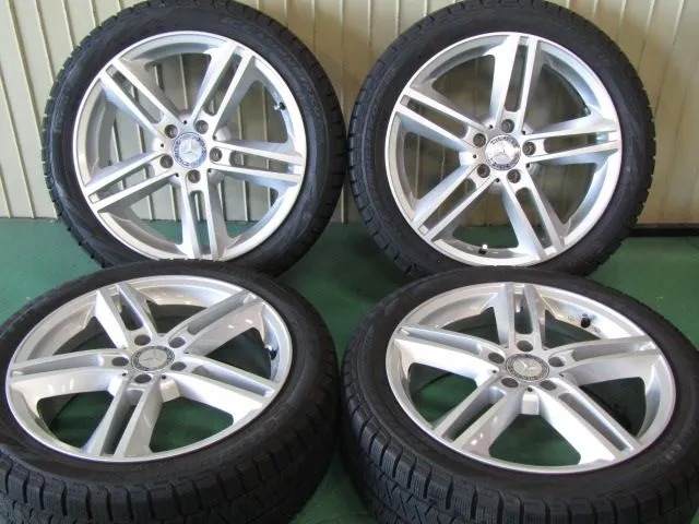 【送料無料】【バリ溝STL】ヤナセ ユーロフォルシュ 17in 2014年製 バイキングコンタクト6 245/45R17 ベンツ W212 Eクラス 純正サイズ W211