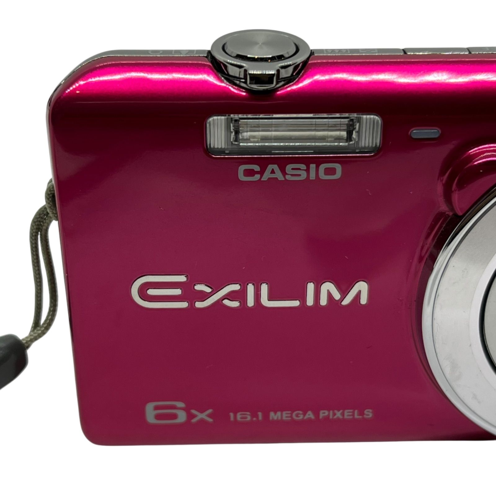CASIO EXILIM コンパクトデジタルカメラ レッド CASIO EXILIM