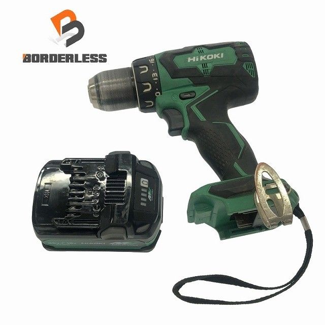 品 HiKOKI ハイコーキ 13mm コードレスドライバドリル DS18DBSL バッテリー1個 BSL36A18X 付き 締付け 穴あけ 115965115965