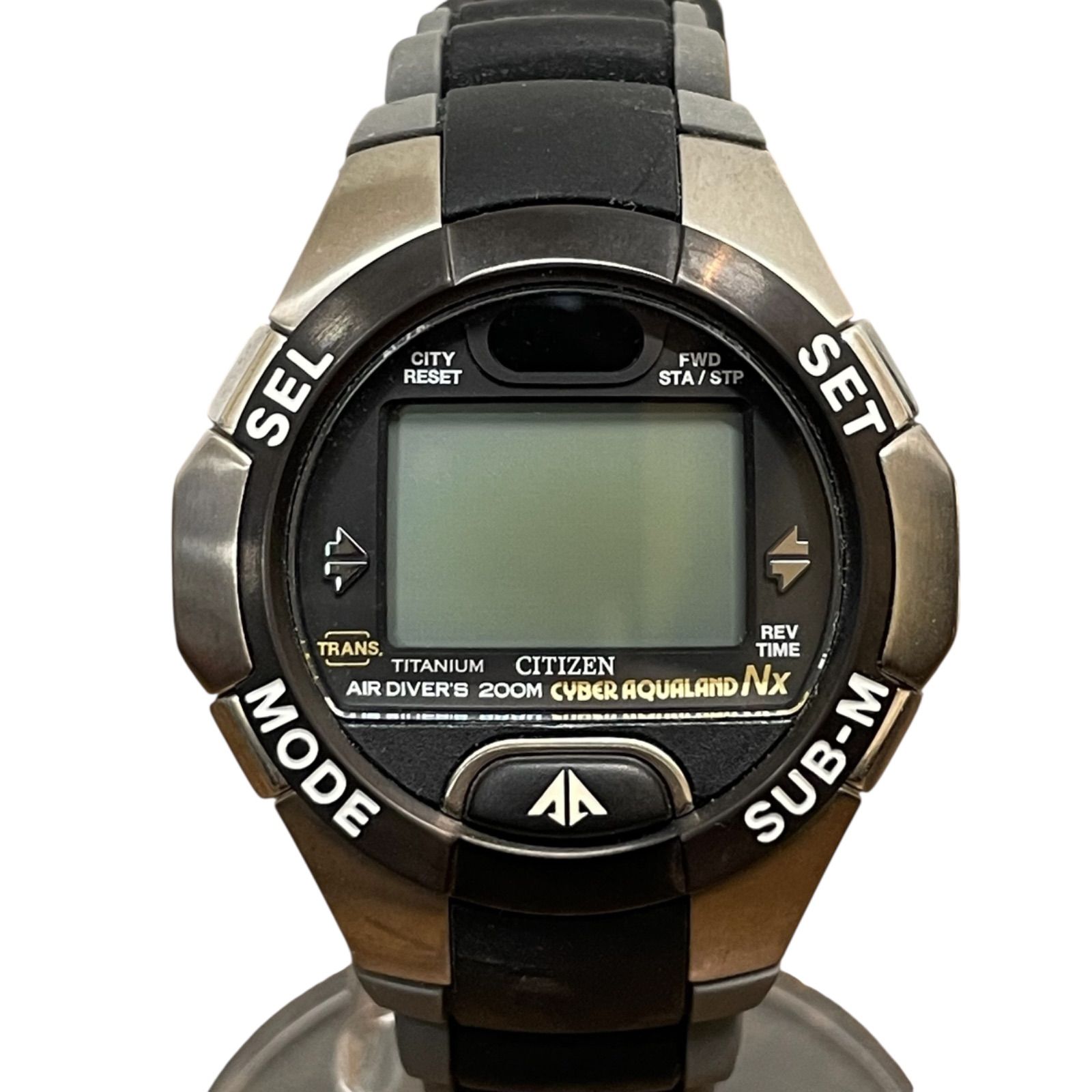 ジャンク品】CITIZEN シチズン Cyber AQUALAND サイバーアクアランド