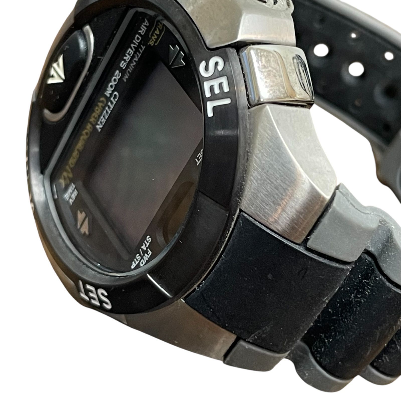 ジャンク品】CITIZEN シチズン Cyber AQUALAND サイバーアクアランド