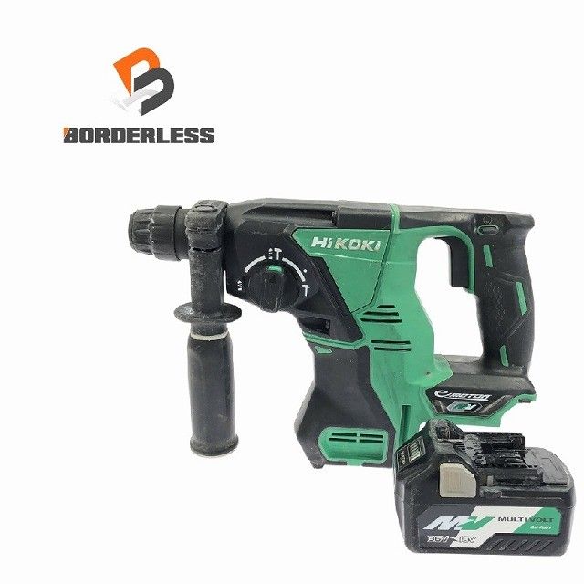 品 HiKOKI ハイコーキ 28mm コードレスロータリハンマドリル DH36DPA バッテリー1個 BSL36A18 付き 穴あけ 加工 115967115967