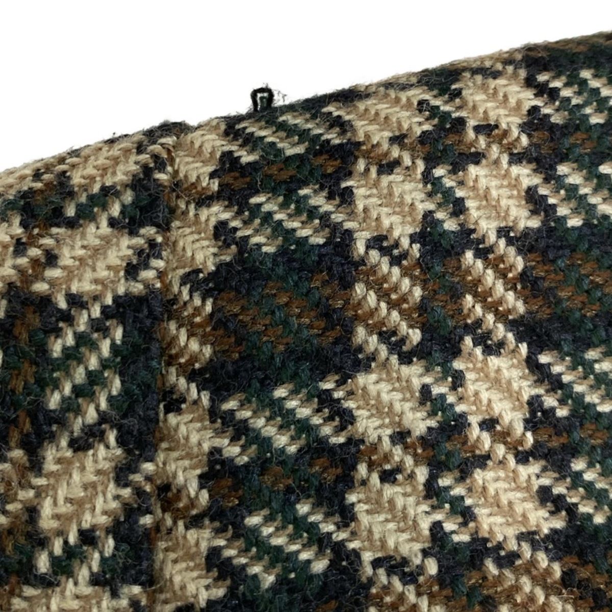 Leilian レリアン スカートセットアップ レディース - ダークブラウン×ブラウン×マルチ 肩パッド