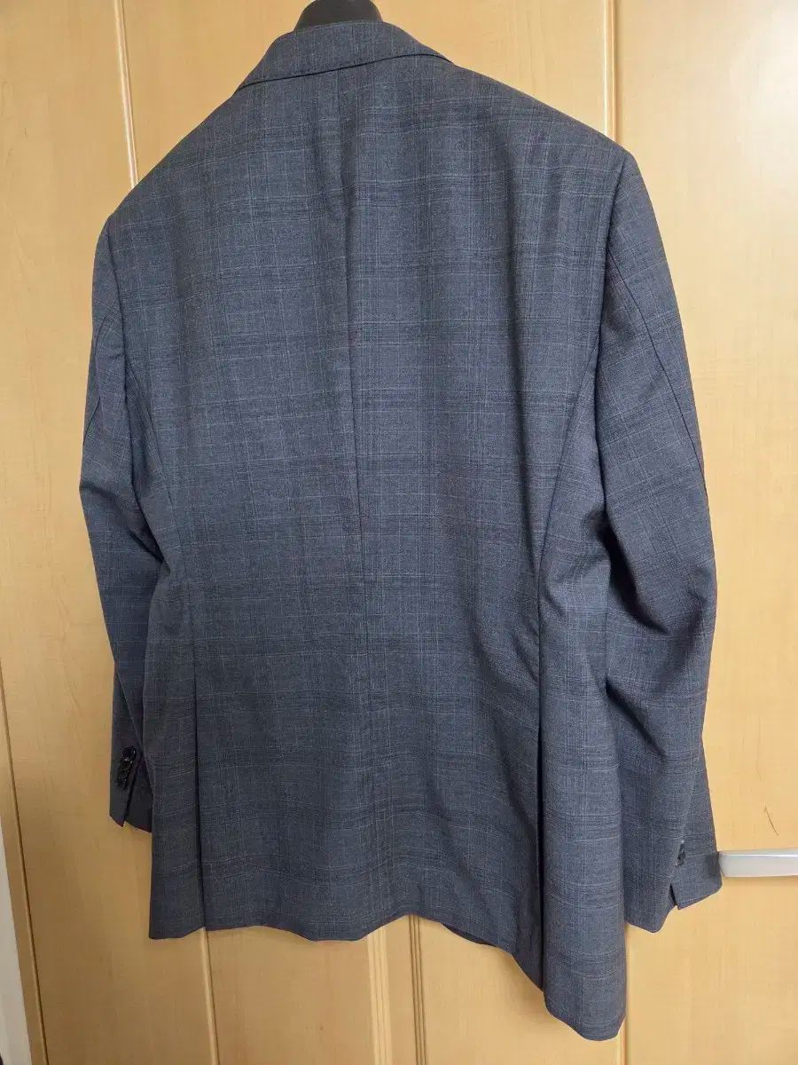 マン オン ザ ムーン ピークドラペル チェック ジャケット