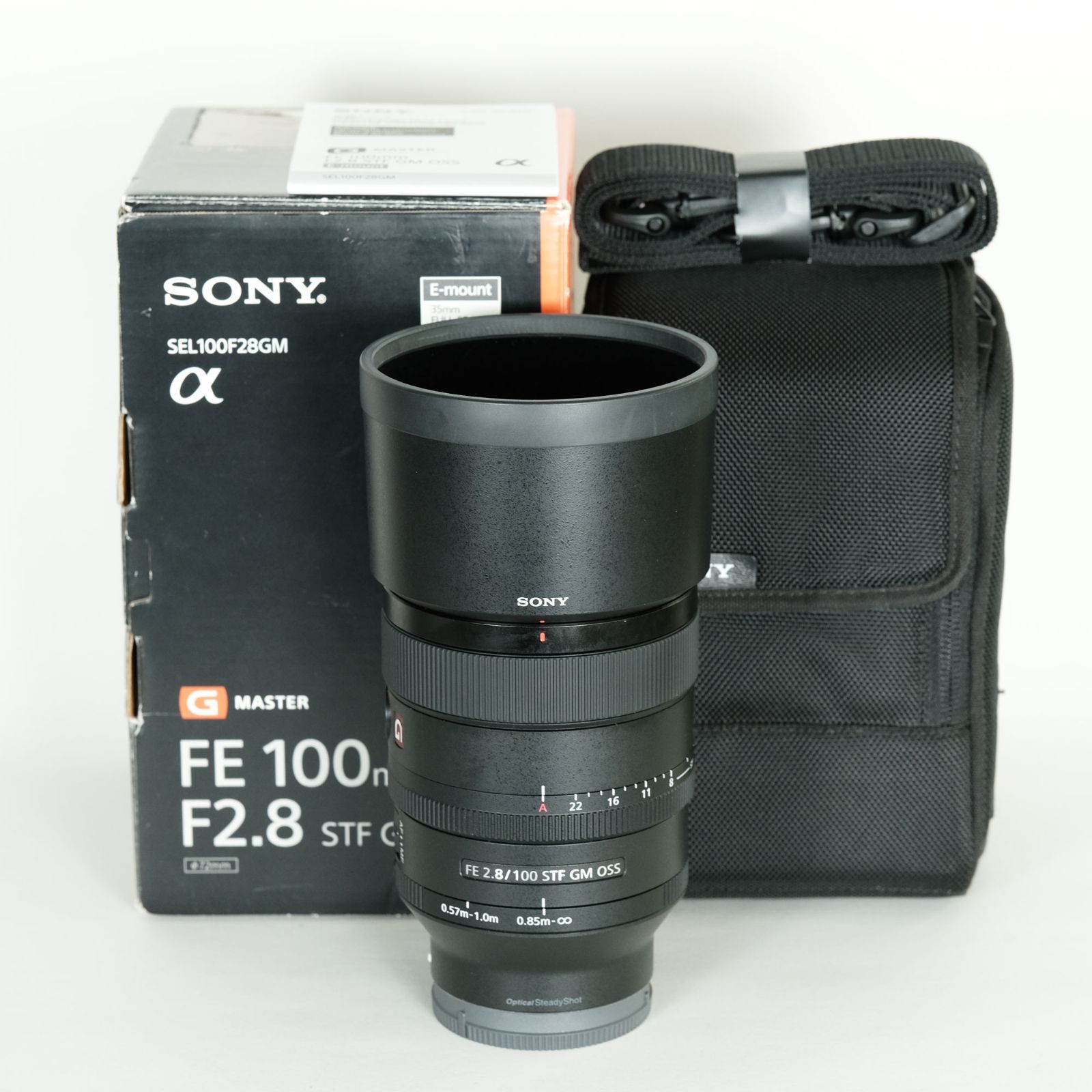 美品] SONY FE 100mm F2.8 STF GM OSS SEL100F28GM | SONY Eマウント