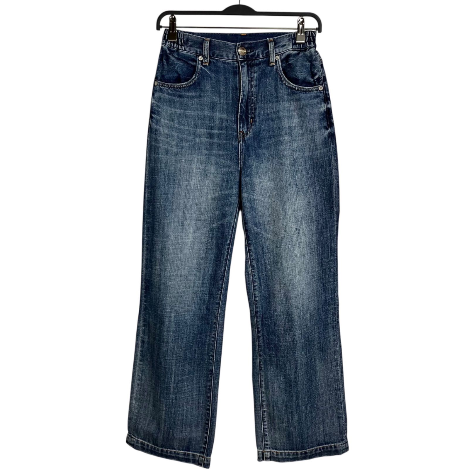 RED CARD TOKYO 別注 Manoa ストレートデニムパンツ 23 ブルー 青 レッドカードトーキョー イージー 98W4880N