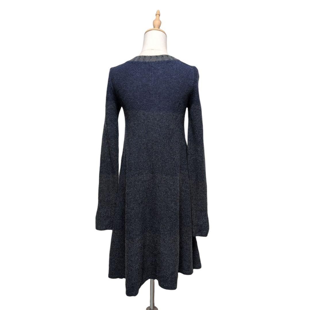 深Vネック サックワンピース（Mサイズ ⁄ ブラック ⁄ UNTITLED（アン