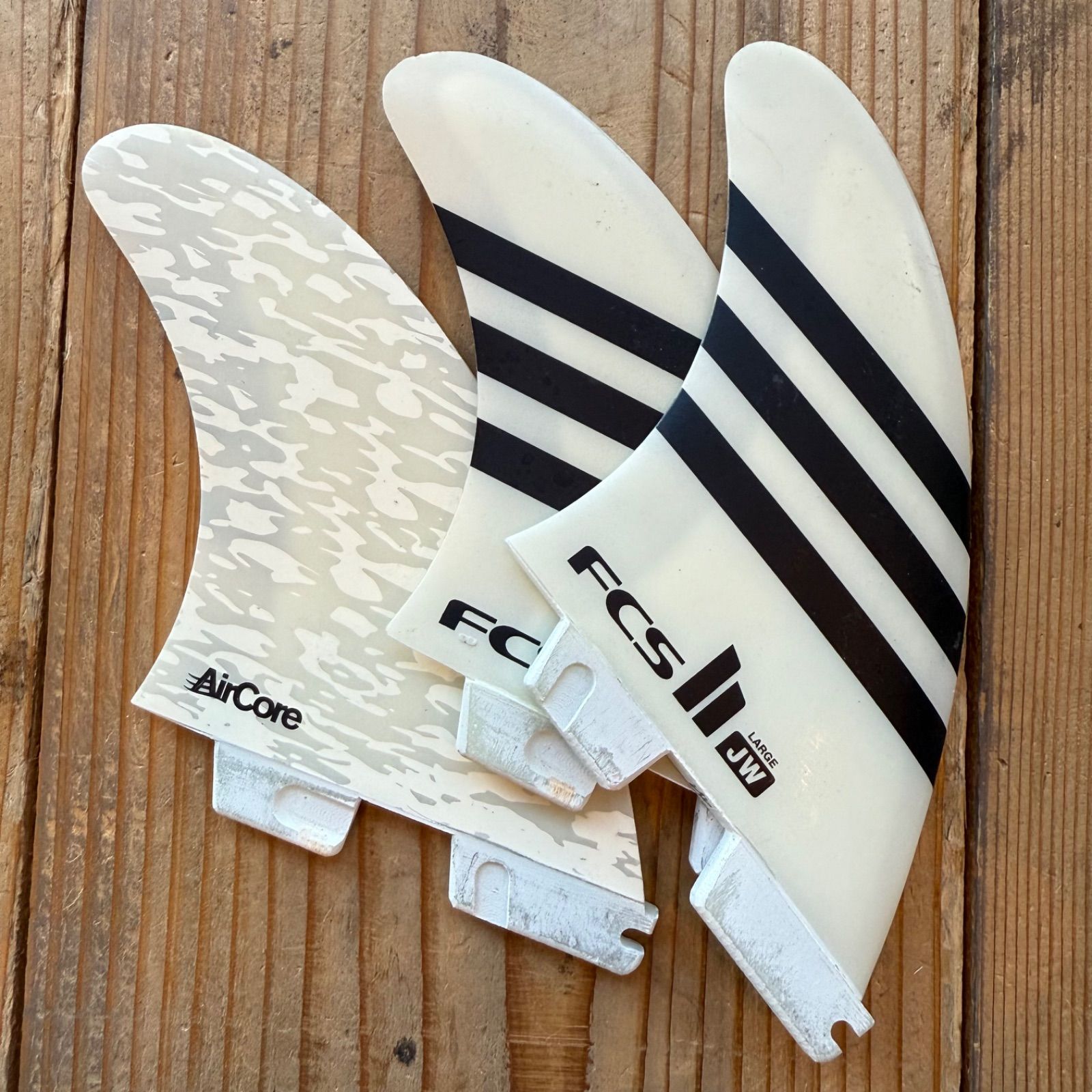 FCS 2 フィン JW JULIAN WILSON CARVER カーバー トライフィン Lサイズ サーフィン サーフボード