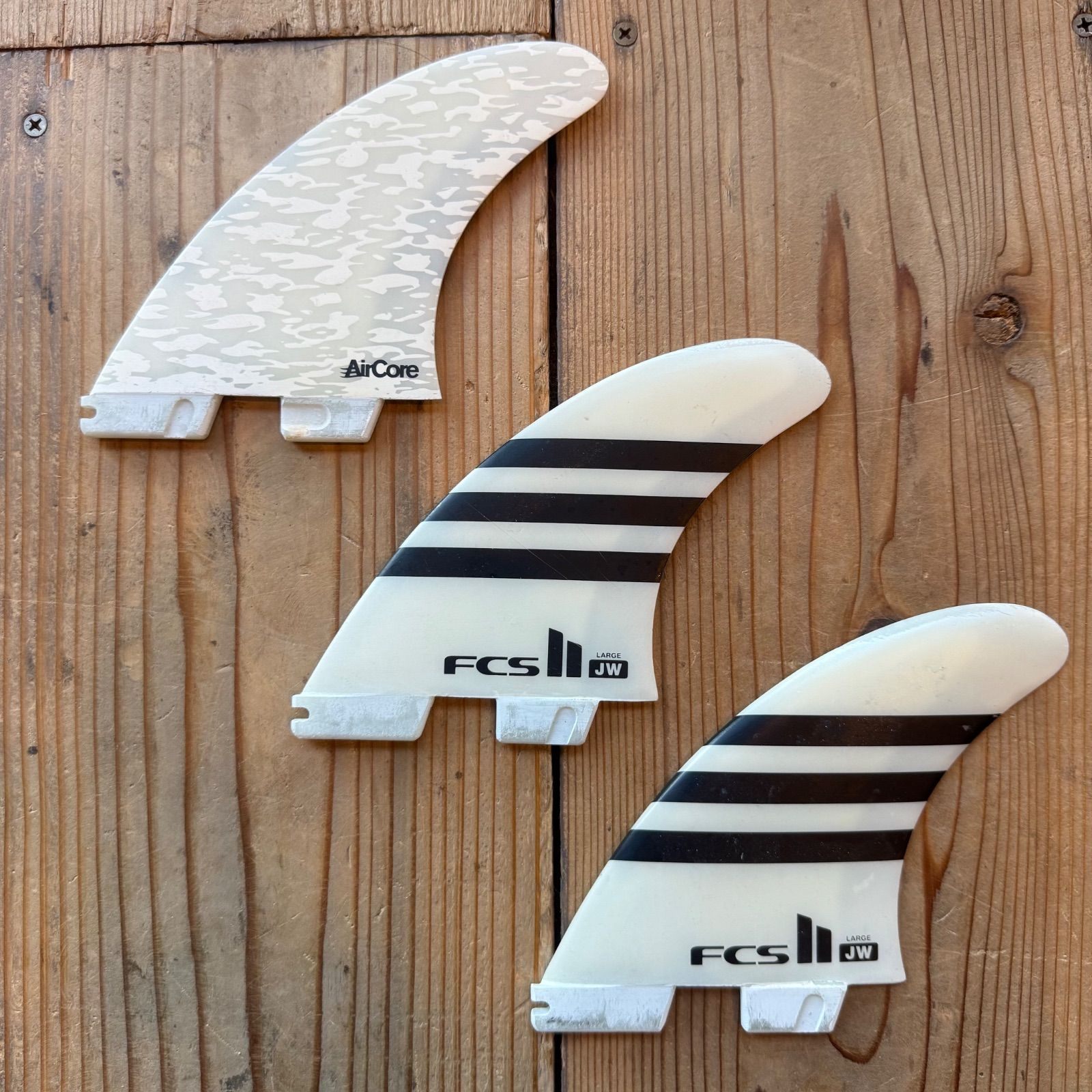 中古 FCS2 フィン JW JULIAN WILSON CARVER カーバー トライ