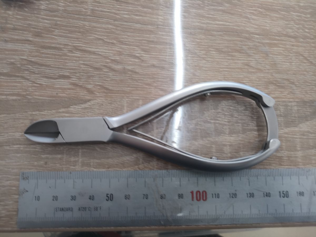 品 ドイツ製 DOVO No.1600 ステン サテン ニッパー型爪切 ニッパー ハンズクラフト宮崎新名爪