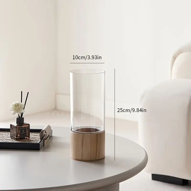 ヴィンテージモダンアクリル花瓶 –