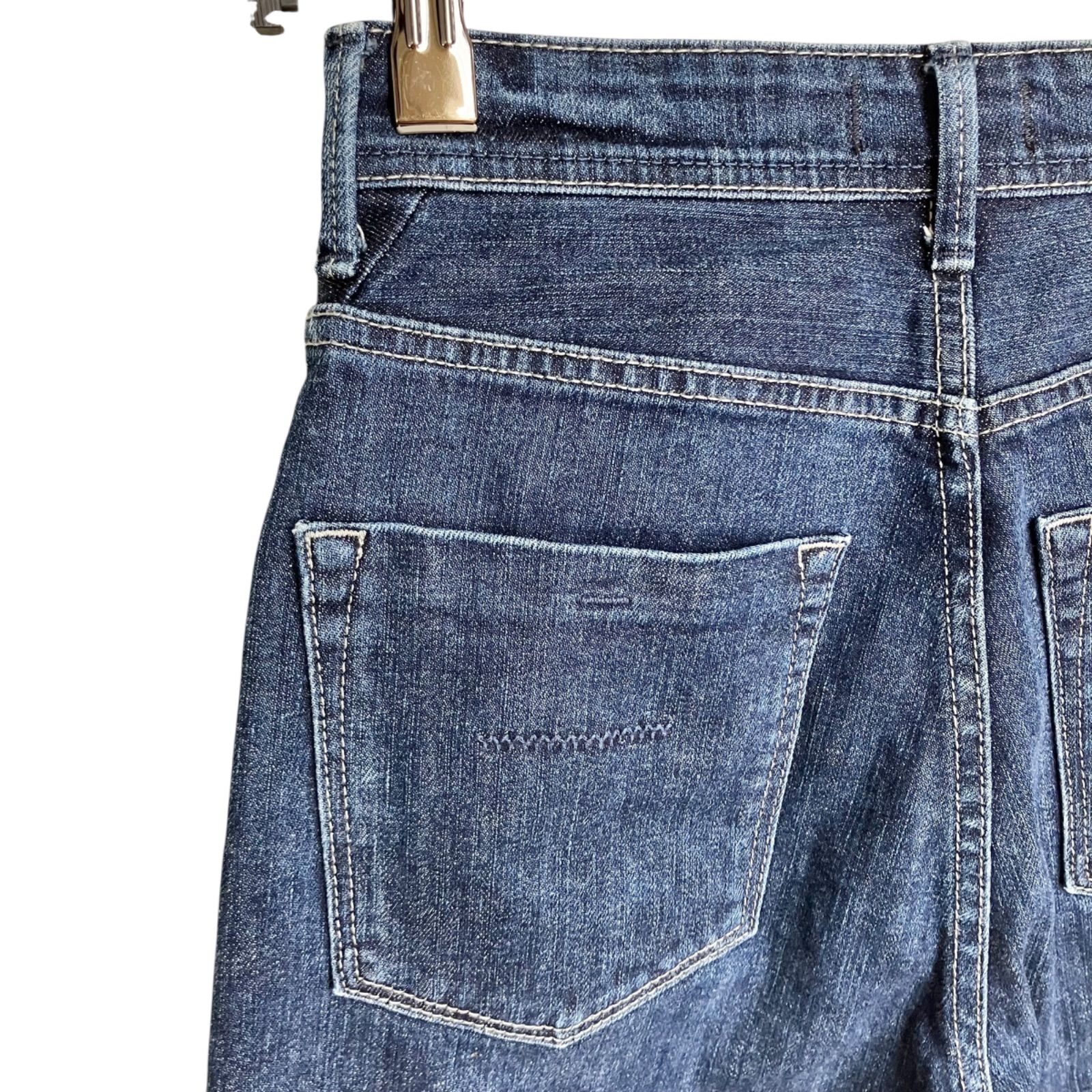 YANUK ボーイズストレート LEA 24 OAI デニム 24 ブルー 青 ヤヌーク