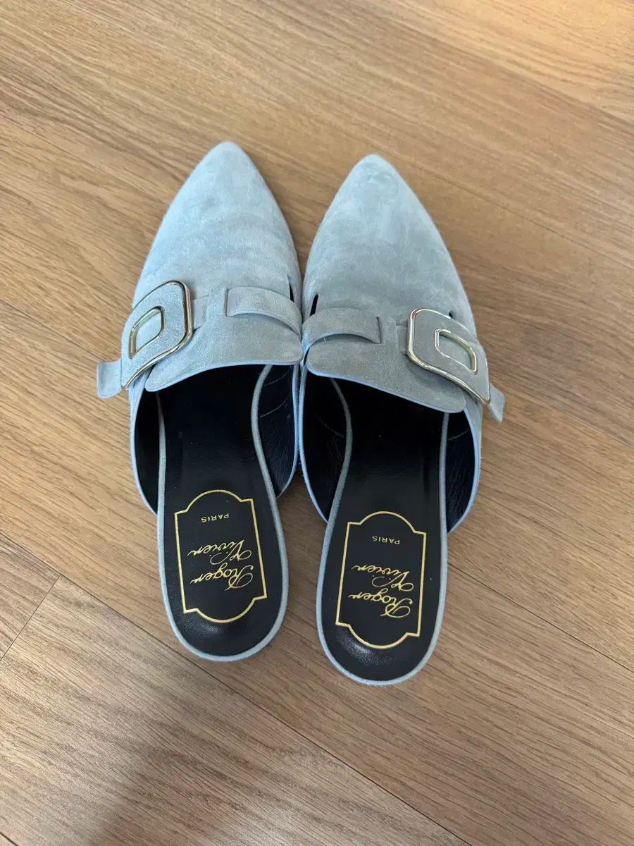  ゴール D ロジャー ビビスウェードスリッパミュール サンダル サンダル ミュール