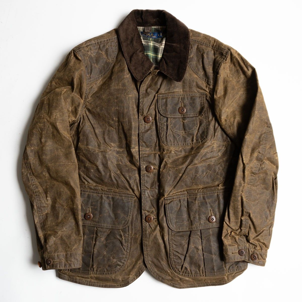 美品】POLO RALPH LAUREN【オイルドクロス ハンティング ジャケット】S