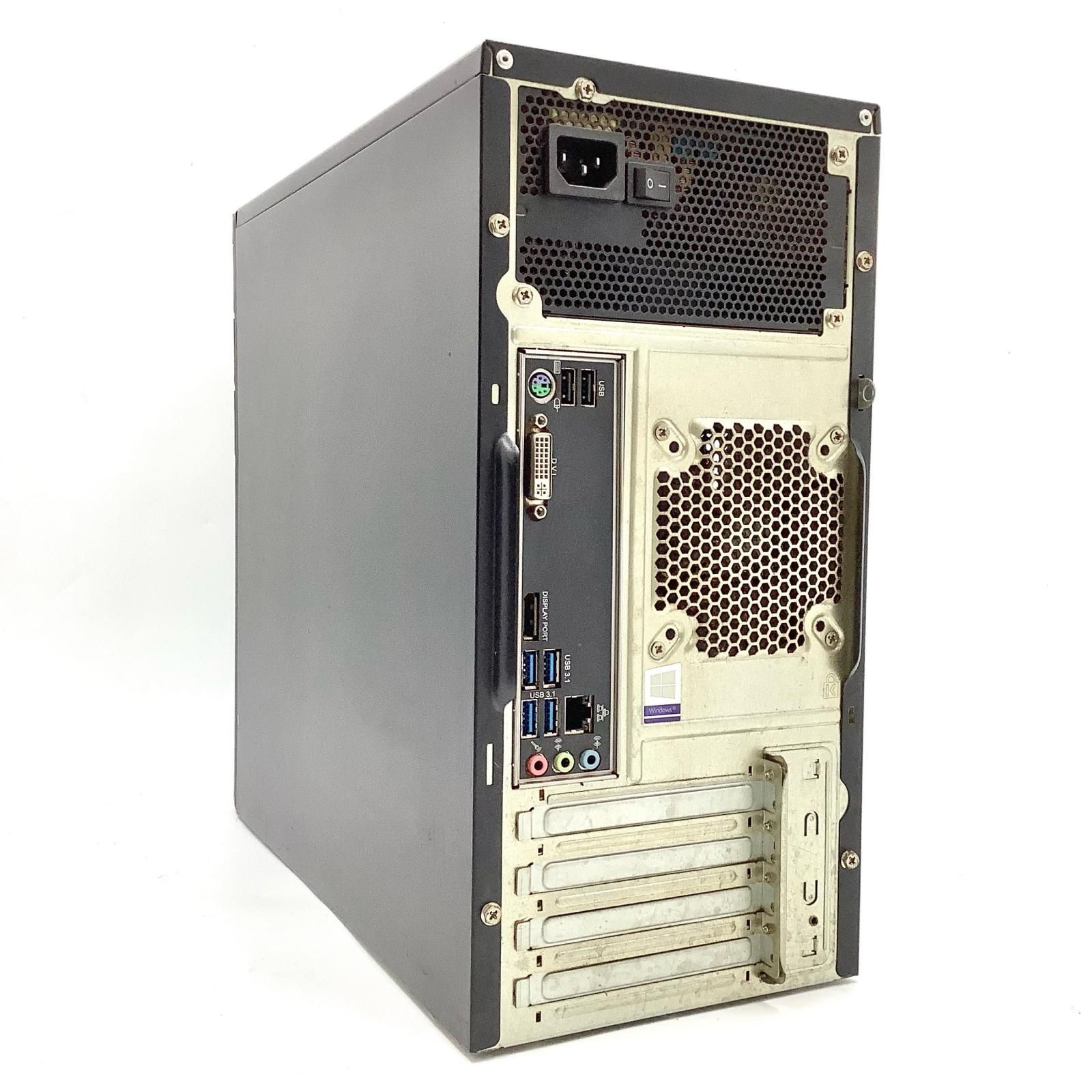 iiyama IStDXi-M1B6-Ai7 -UHCHB Intel R Core TM i7-8700 CPU 3.20GHz 8GB HDD 1TB 動作 済 全額返金保証 最速発送