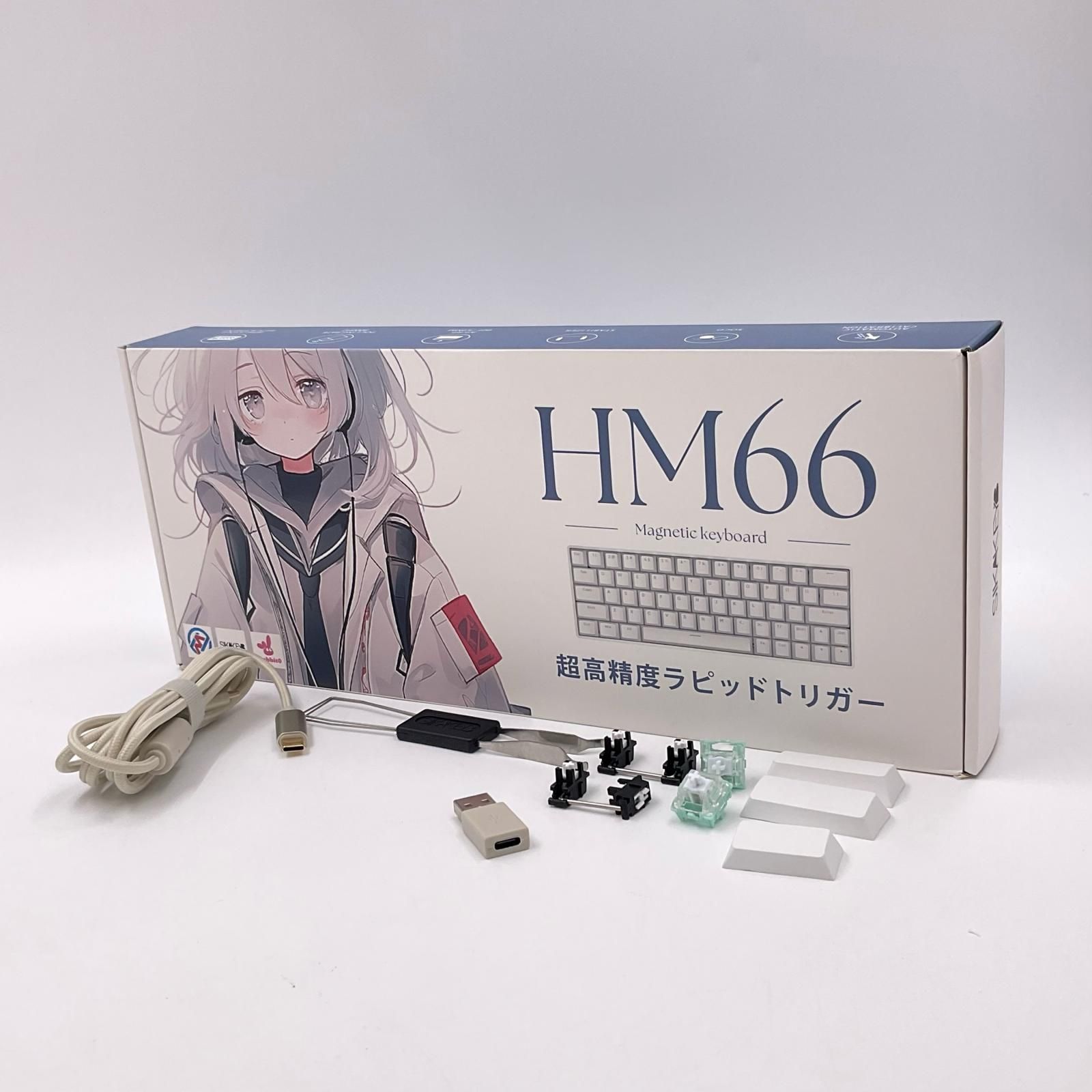 Rabbit0 HM66 Magnetic Keyboard 動作 済 全額返金保証 最速発送 MEBLE-SODAR_PL
