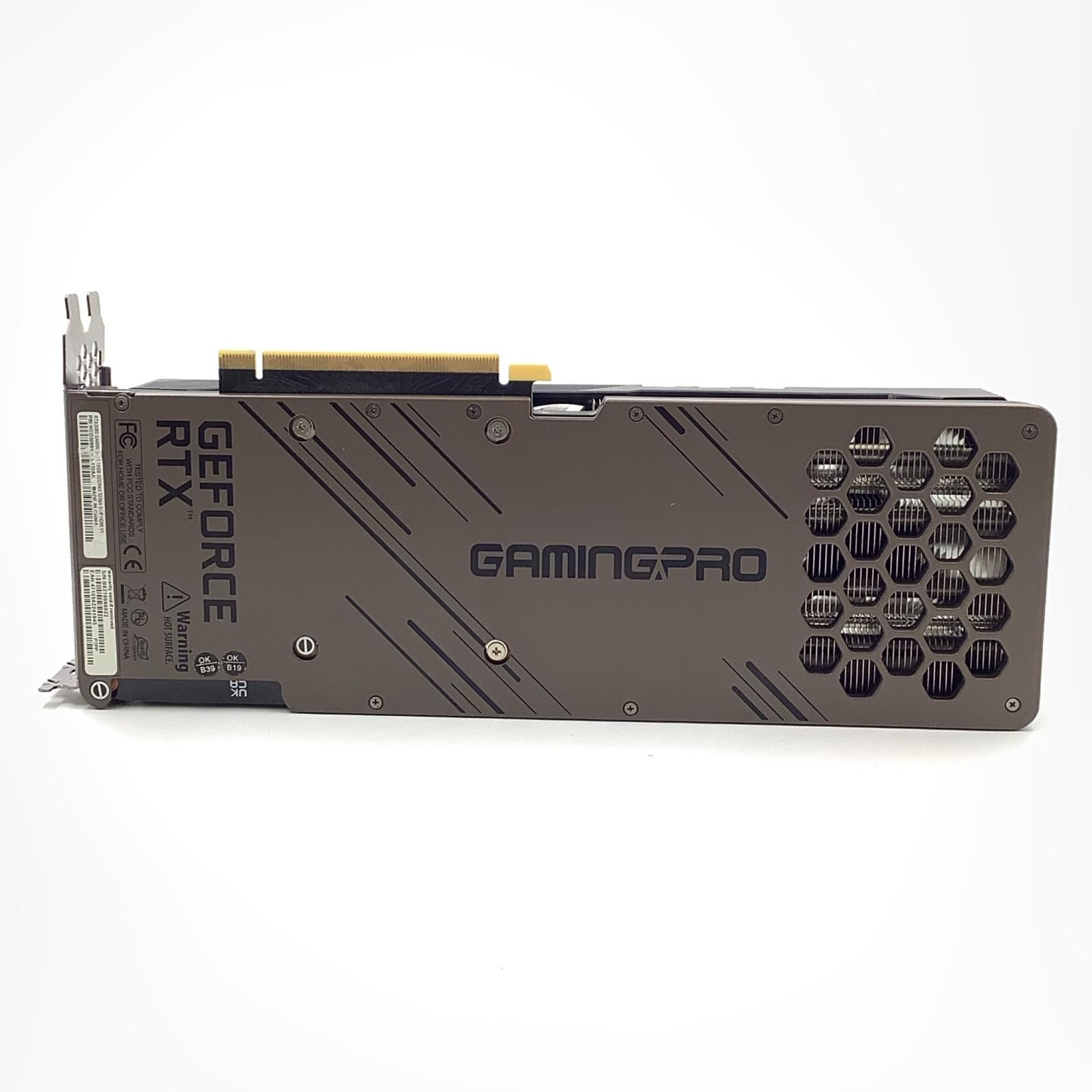 Palit グラフィックボード GeForce RTX 3080 GamingPro V1 10GB NED3080019IA-132AA 動作 済 全額返金保証 最速発送