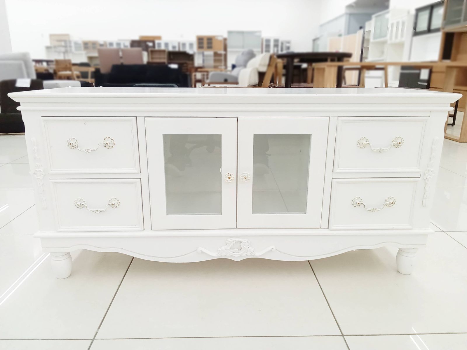 関東地域 販売 ロココ調 アンティーク調 テレビ台 H13