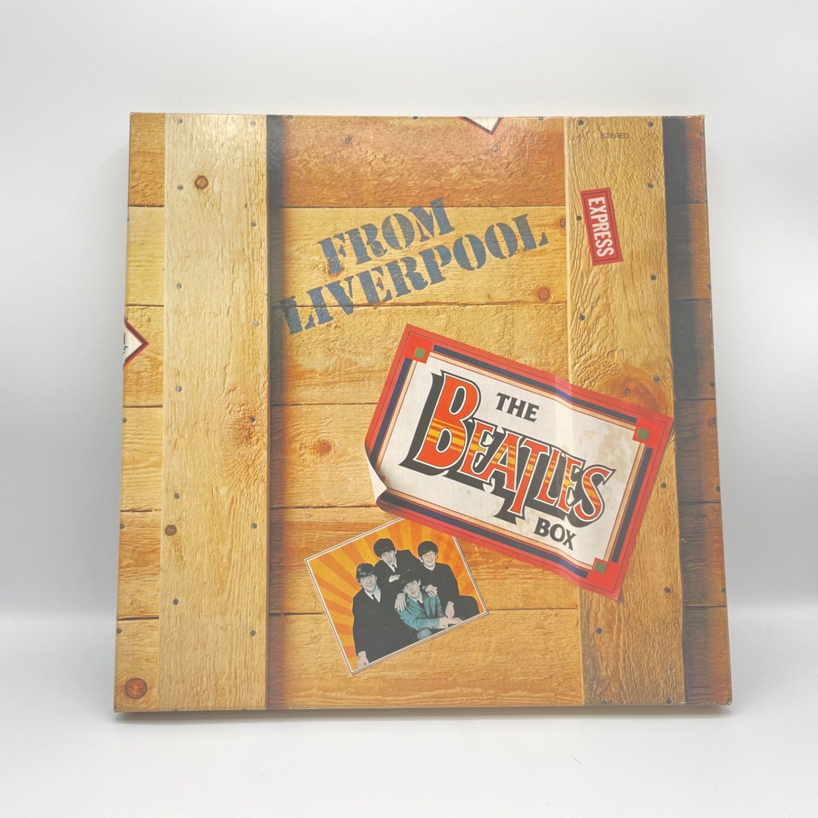 505 ビートルズボックスセット THE BEATLES BOX FROM LIVEPOOL LPレコード8枚組