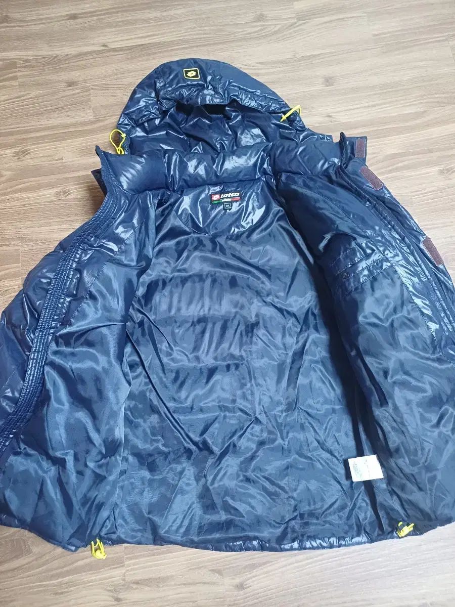 LOTTO ダウンコート95 実際に着用 1回 ネイビー KANDAIZUMI_COM