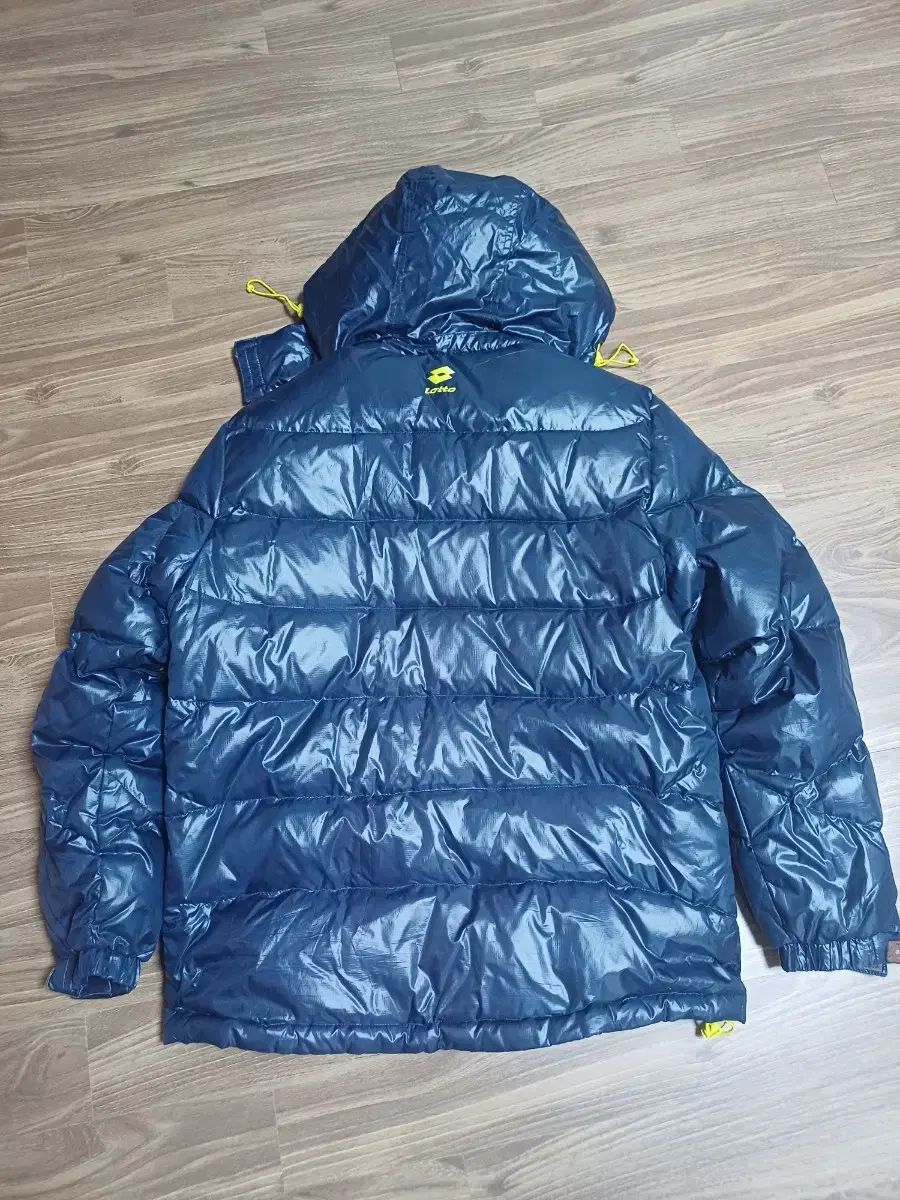 LOTTO ダウンコート95 実際に着用 1回 ネイビー