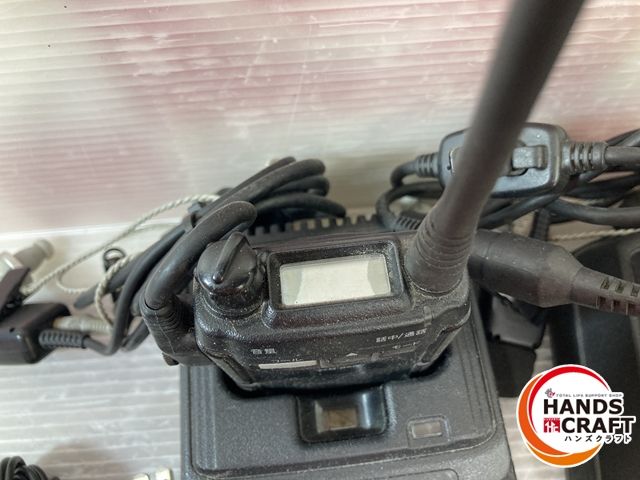 品 理由あり 八重洲無線 トランシーバー 4セット ヘッドセット付 1台液晶漏れあり VLM-850 品 WWW_IBETON_RU