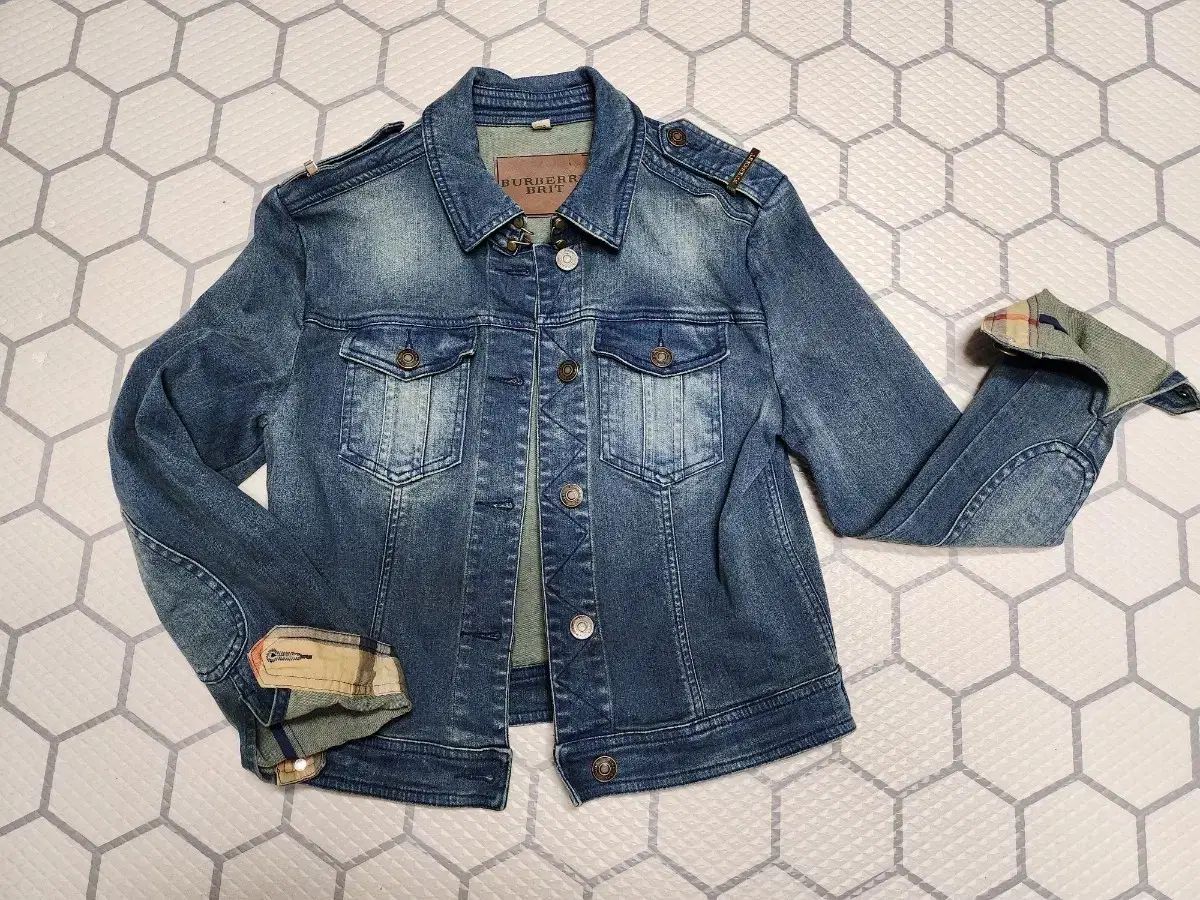 버 데님 ストレッチ ジャケット 44 55