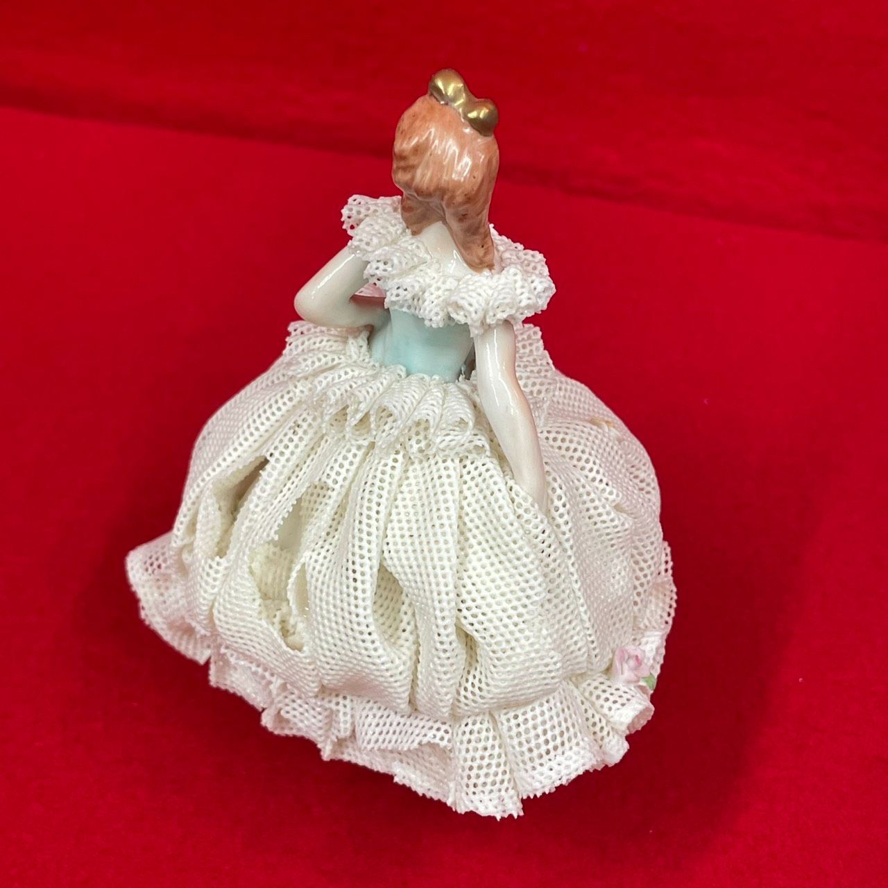アイリッシュドレスデン ㎝　レースドール Amazon.co.jp: アイリッシュドレスデン IRISH DRESDEN 陶器人形 置物