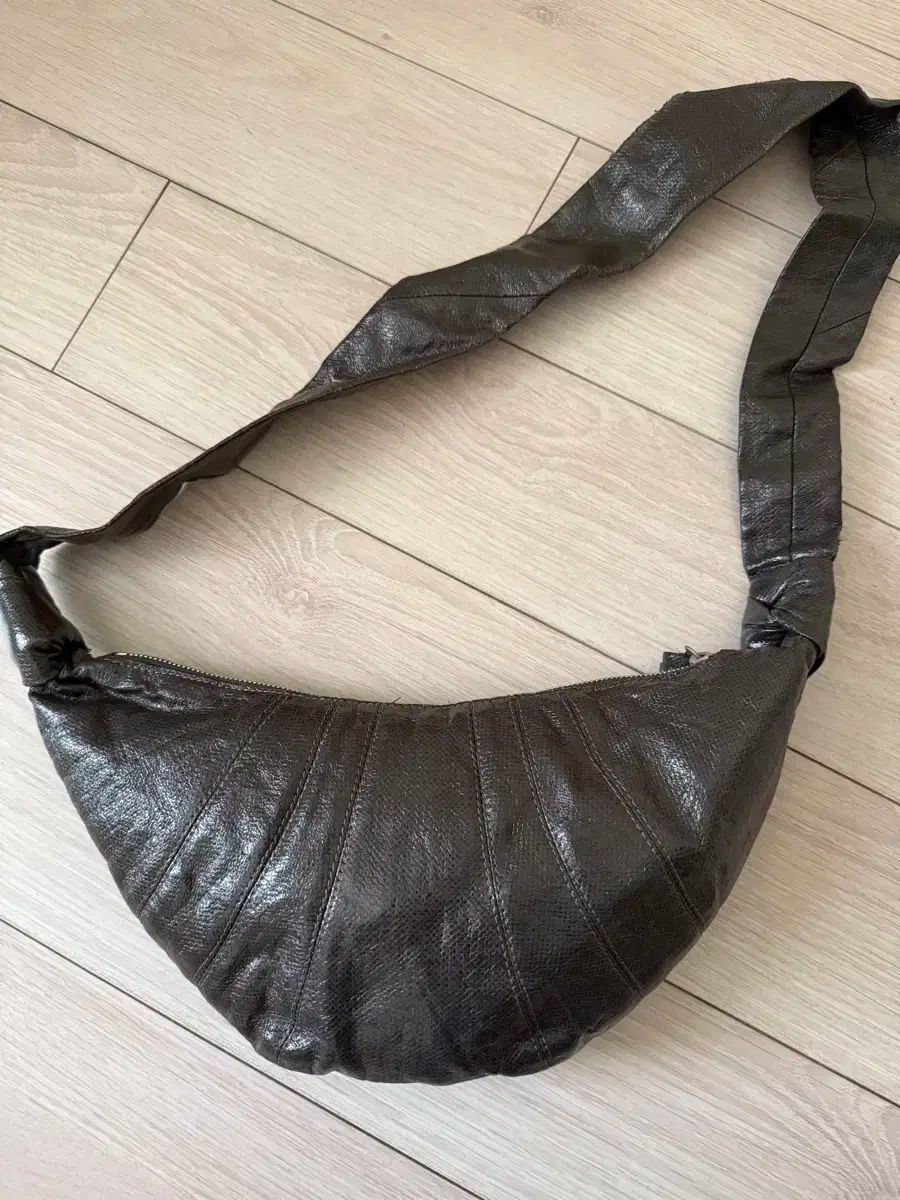 ルメール 범백 コーテッド リネン グレー