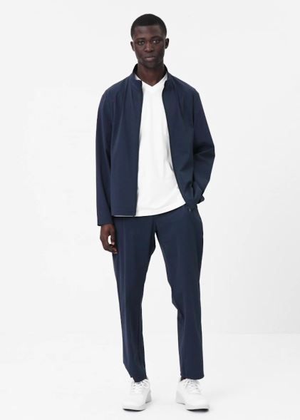 uniqlo ユニクロ ウルトラストレッチアクティブパンツ 2本セット Roger Federer Collection ロジャー フェデラー ブラック ネイビー L