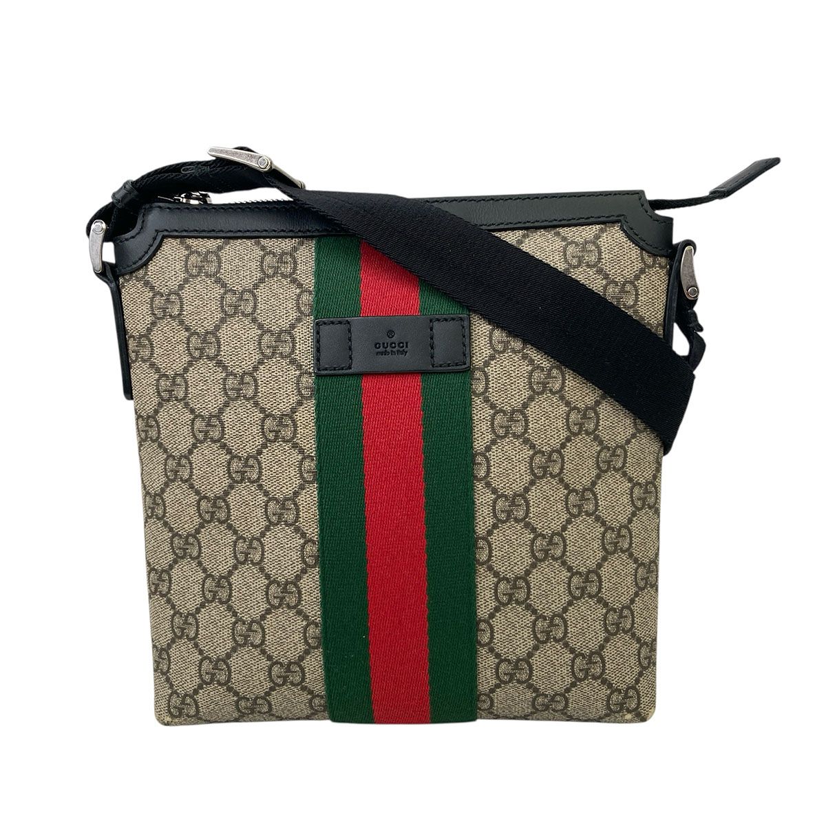 GUCCI グッチ GGスプリーム ショルダーバッグ シェリーライン 471454