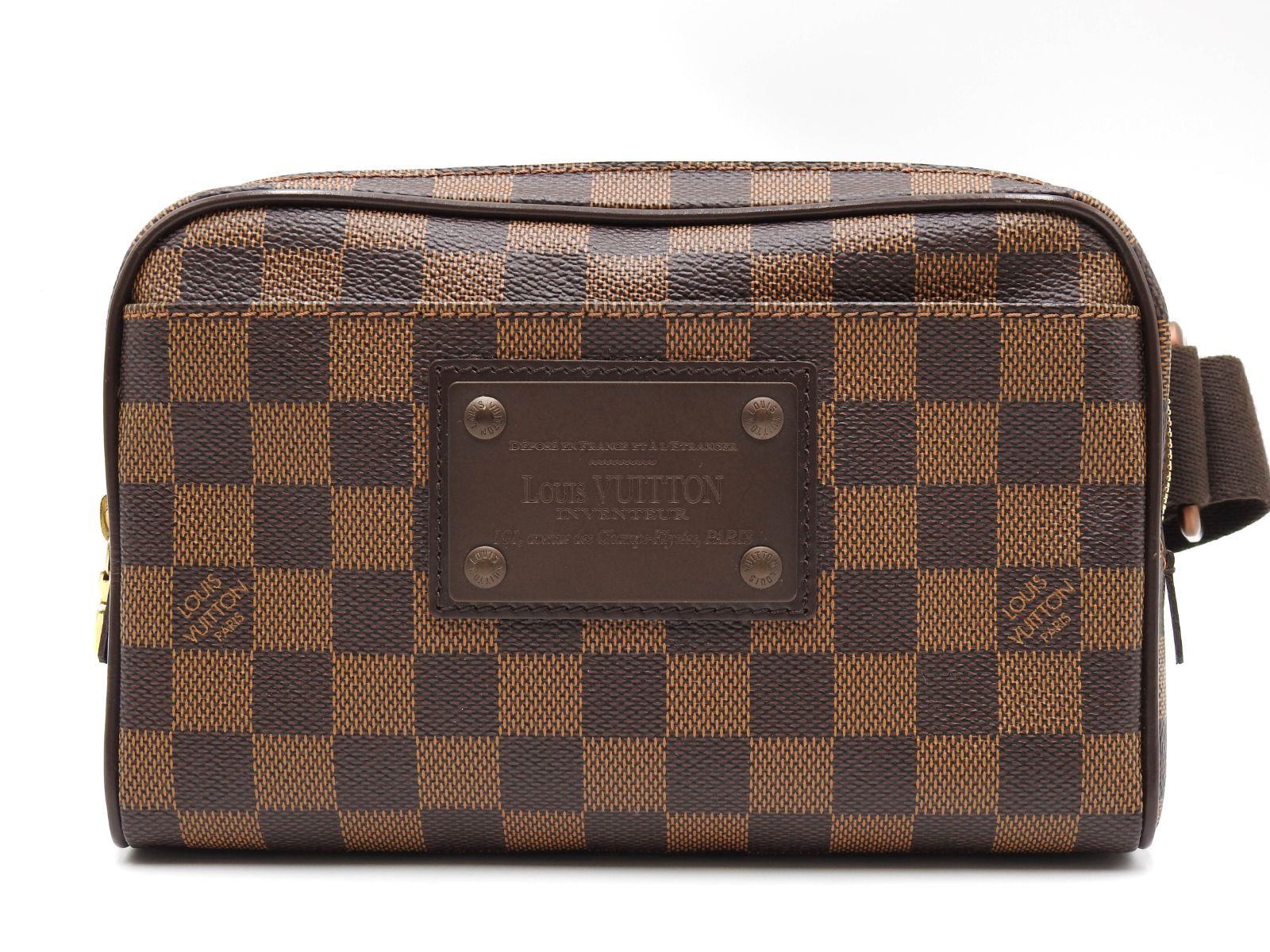 ルイヴィトン バムバッグ ブルックリン ウエストバッグ ボディバッグ ダミエ N41101