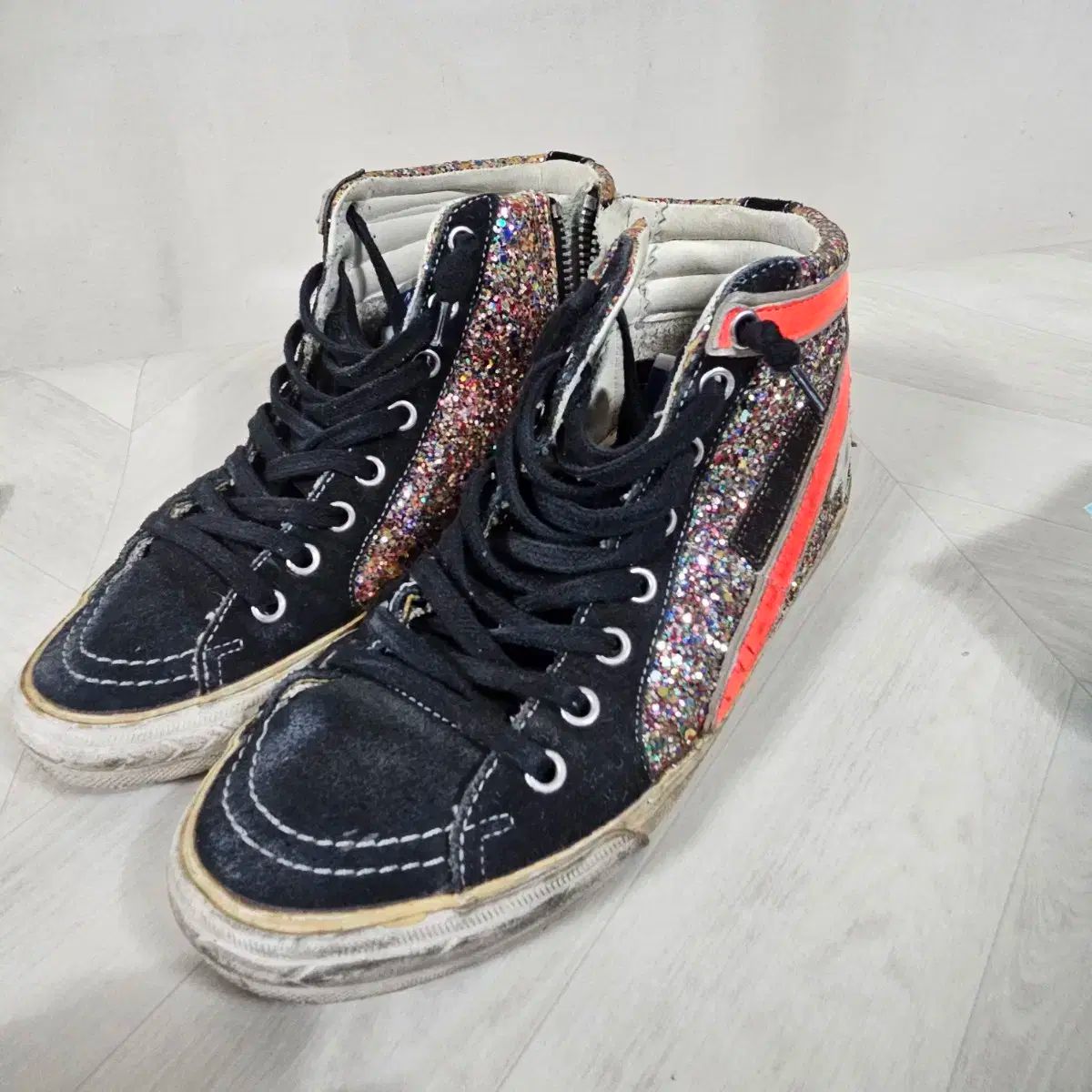 230mm GOLDEN GOOSE ゴールデングース ラメ 特異な靴