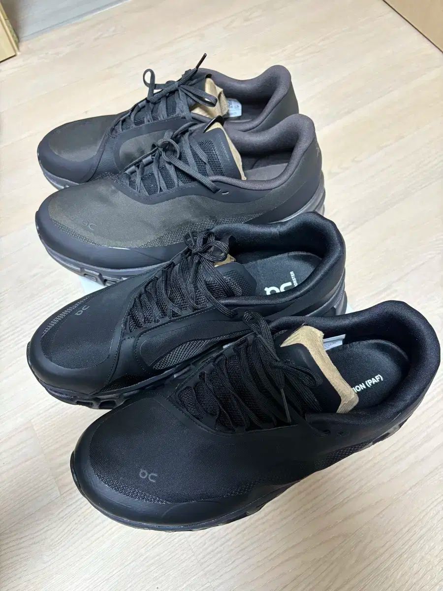 単ランニングxパフ クラウドMONSTER2 ブラック 270