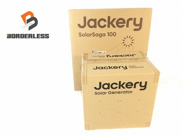 セット Jackery ジャクリ ポータブル電源 1000 JE D ソーラーパネル JS 100 F SolarSaga アウトドア 防災116638
