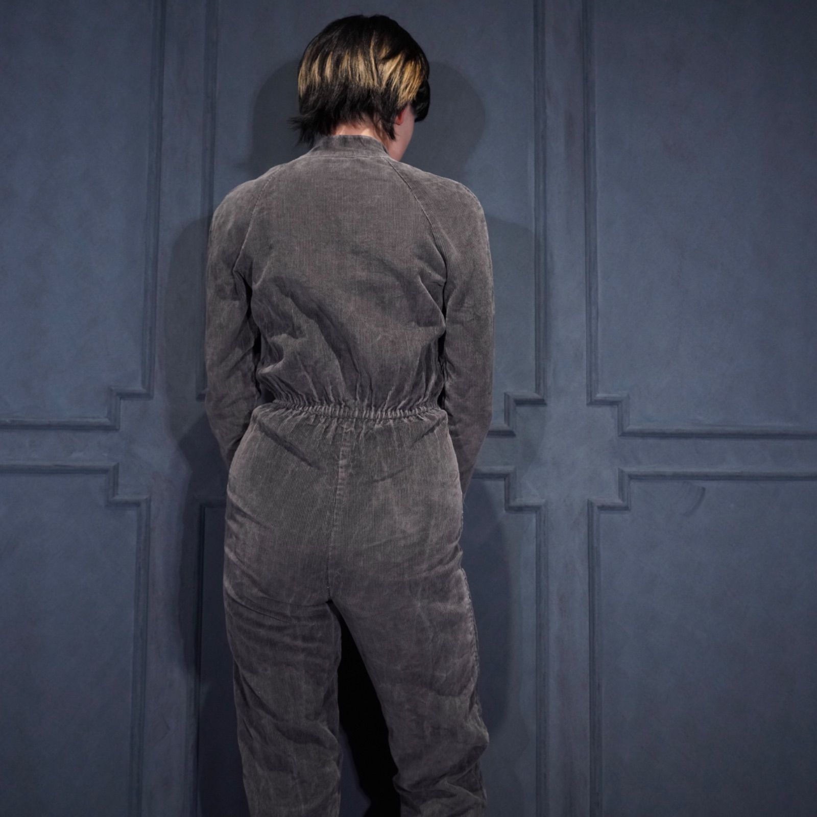 USA VINTAGE Ricki s DEFORMATION ZIP DESIGN CORDULOY ALL IN ONE アメリカ古着変形ジップデザインコーデュロイオールインワン FORTGASGNV_COM_BR