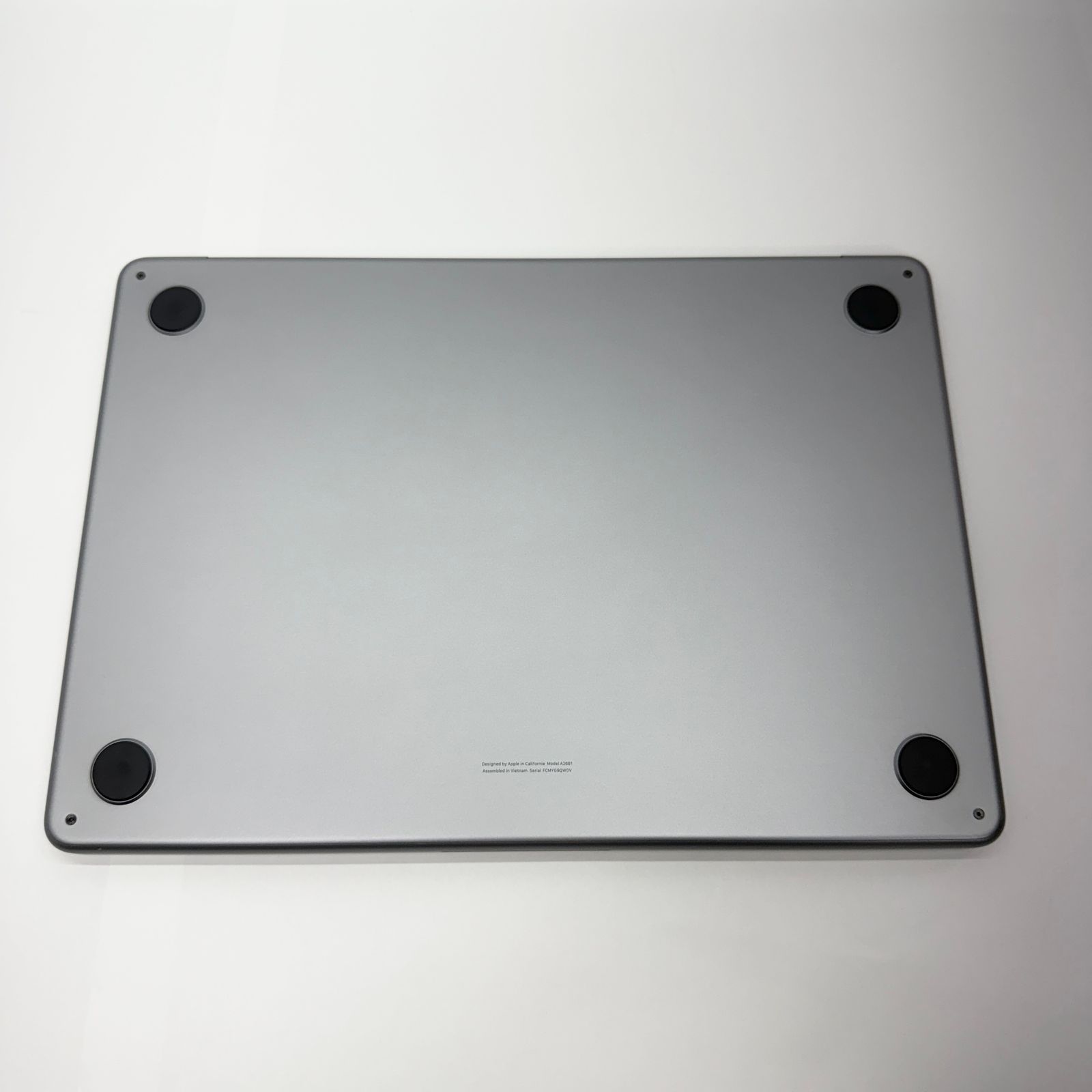 MacBook Air Liquid Retina 13.6インチ Mid 2025 Apple M2 8コア 8GB SSD 256GB スペースグレイ MLXW3J A バッテリー最大容量 C5244-80