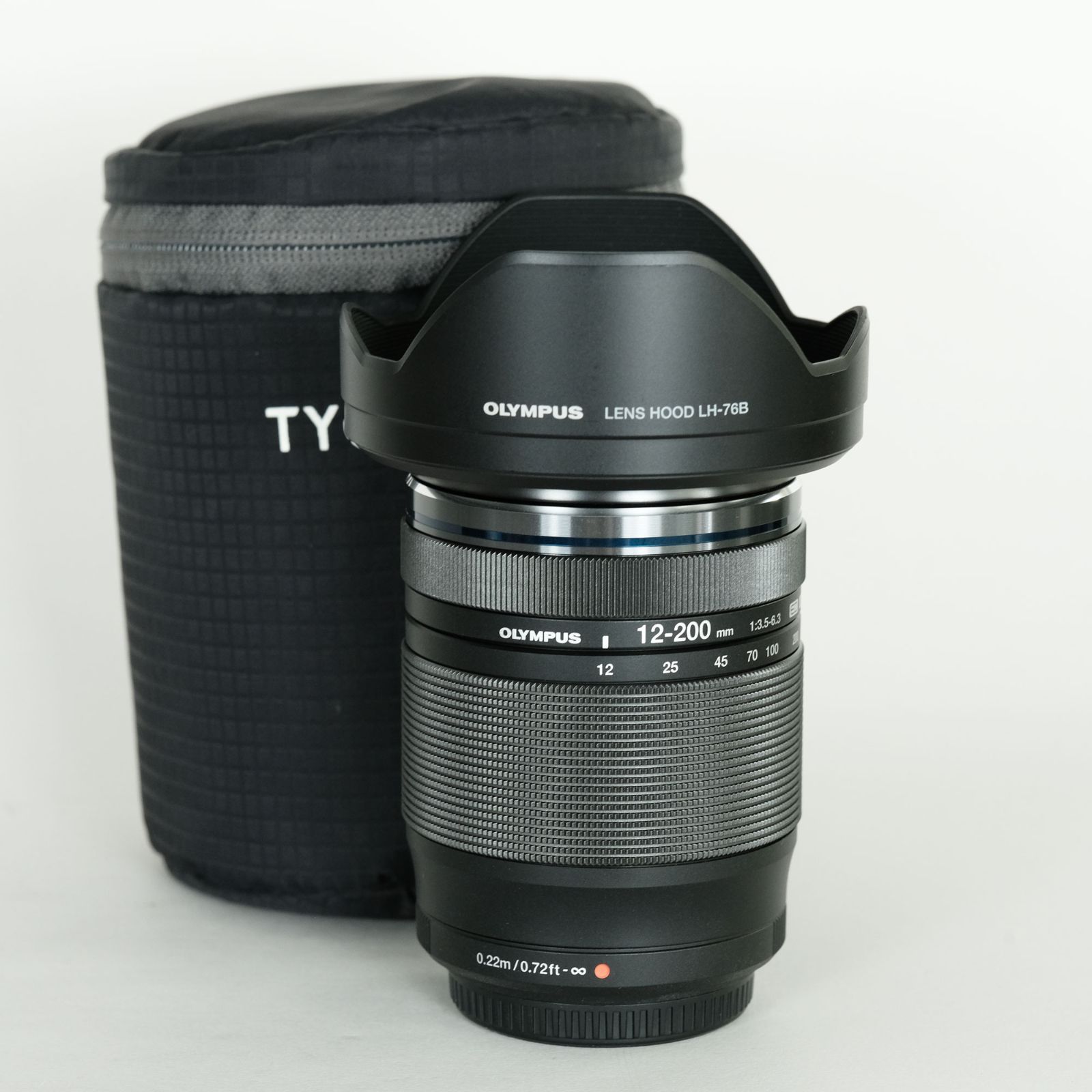 ソフトケース付 OLYMPUS M.ZUIKO DIGITAL ED 12‑200mm F3.5-6.3 マイクロフォーサーズマウント