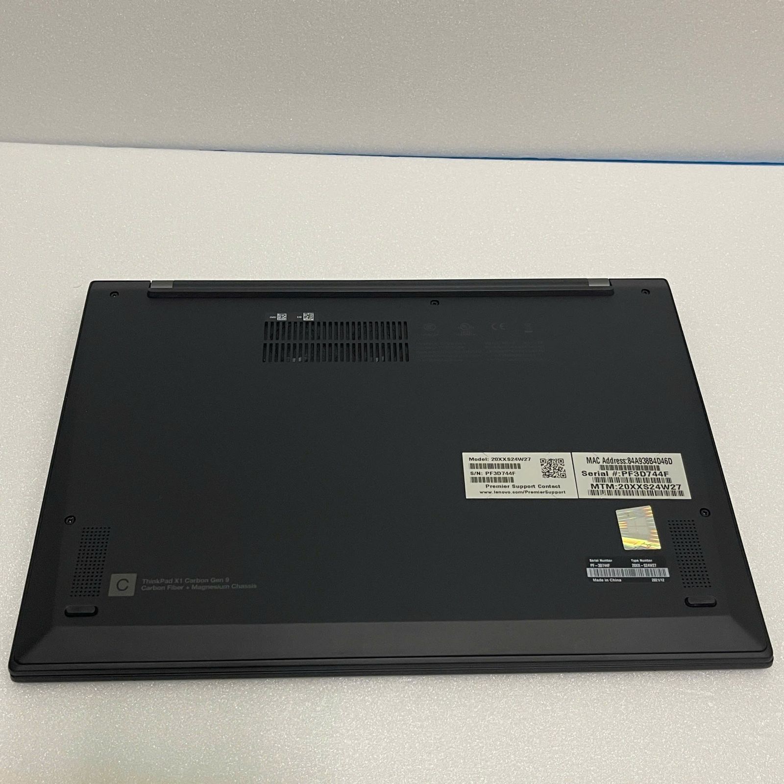 ThinkPad X1 Carbon Gen 9 タッチパネル【美品】Core i7-1185G7・16GB