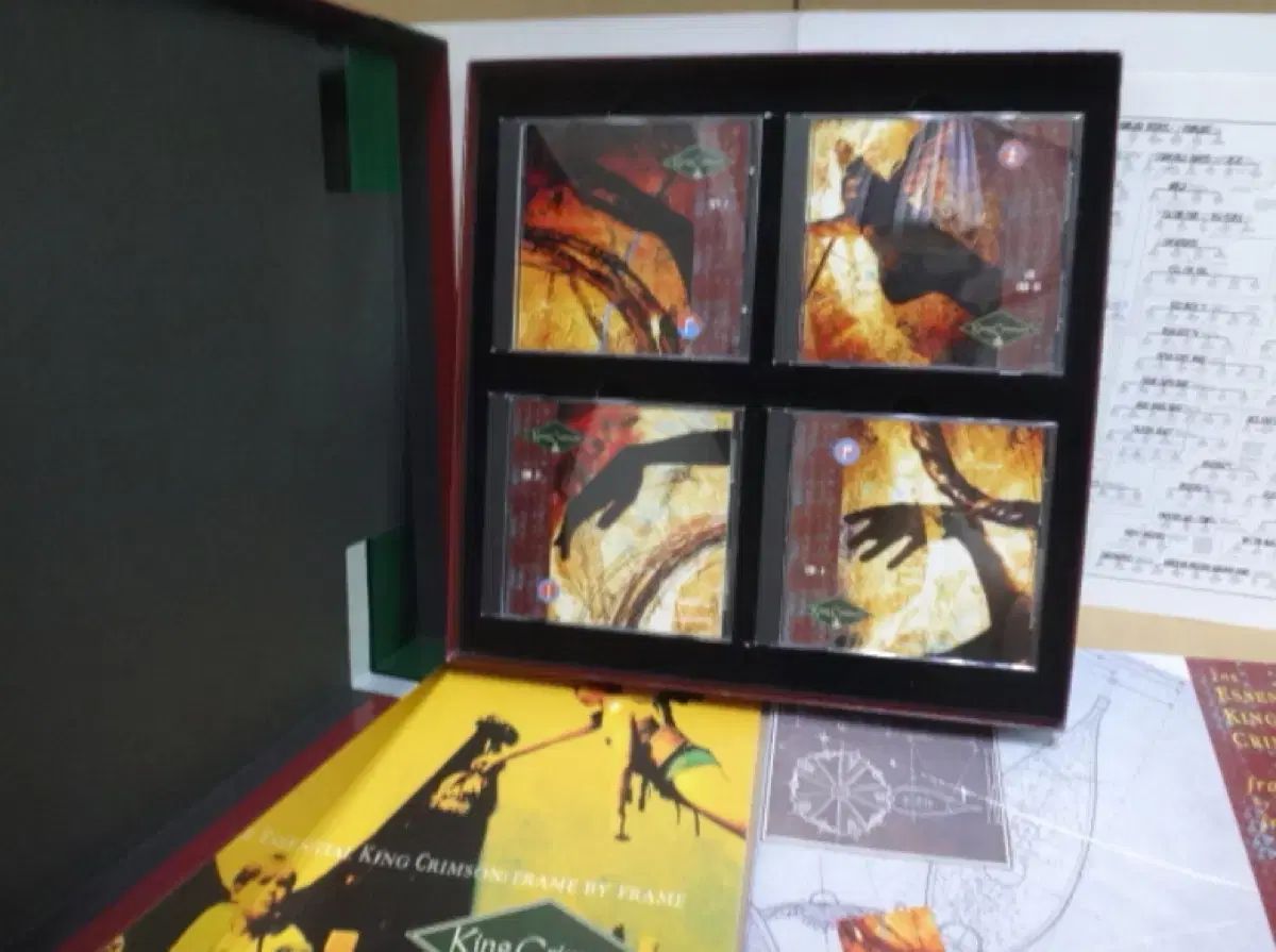 日本 CD キング クリムゾン King Crimson 4CD Box Set WWW_TRAVELLANDINDIA_COM
