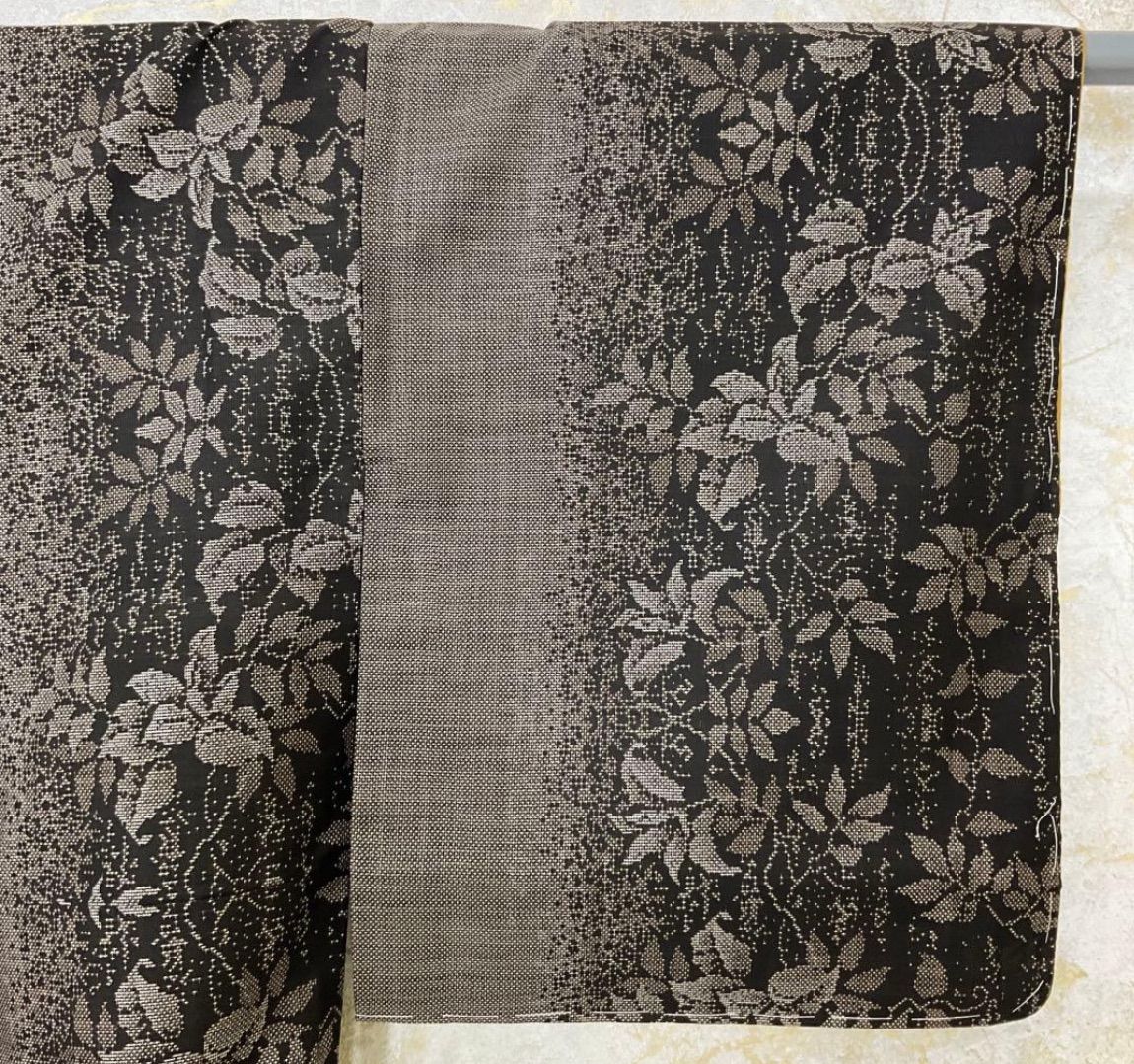 美品☆さが美謹製 付け下げ 167 70 29 32正絹 袷 桜 鳩羽鼠系 美品☆さが美謹製 付け下げ 167 70 29 32正絹 袷 桜 鳩羽